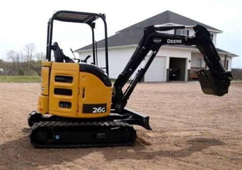 john deere mini excavator 26g price|john deere 26g compact excavators.